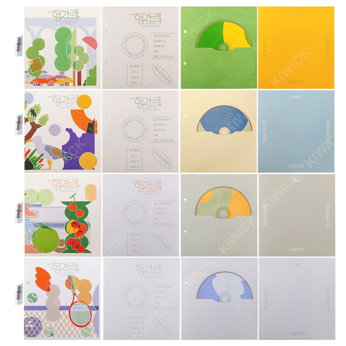 Seventeen 헹가래 Heng:garae Henggarae Photo Book CD Sticker