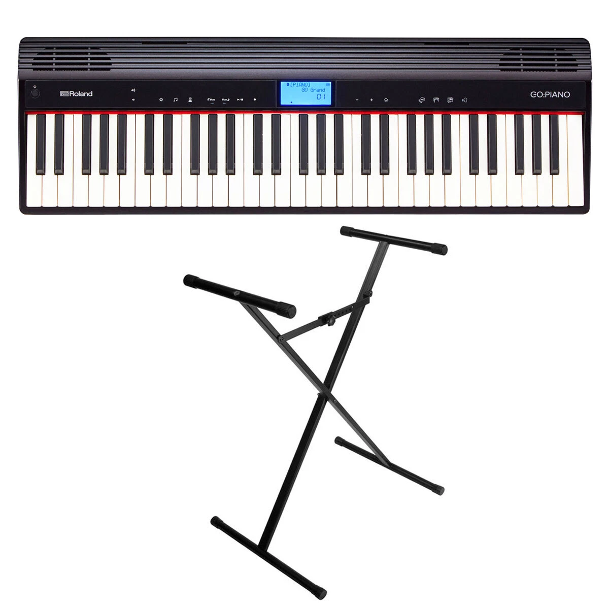 Roland GO-61P Go Piano Schwarz + Keyboard-Ständer | eBay