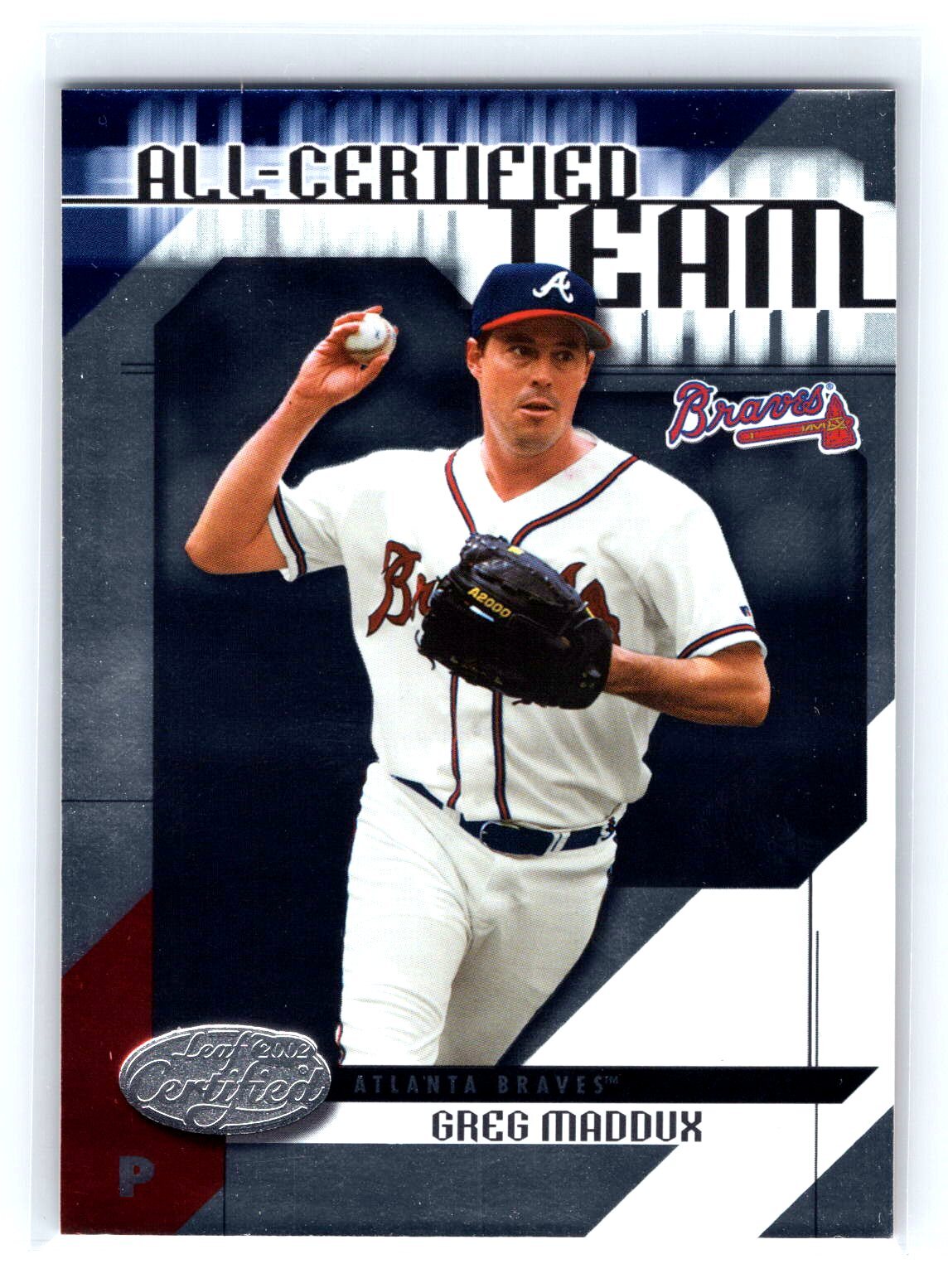 2002 Leaf Certified All-Certified Team #AC-5 Greg Maddux Atlanta Braves