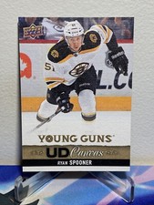 2013-14 Upper Deck Series 1 RYAN SPOONER #C91 UD CANVAS YOUNG GUNS ROOKIE