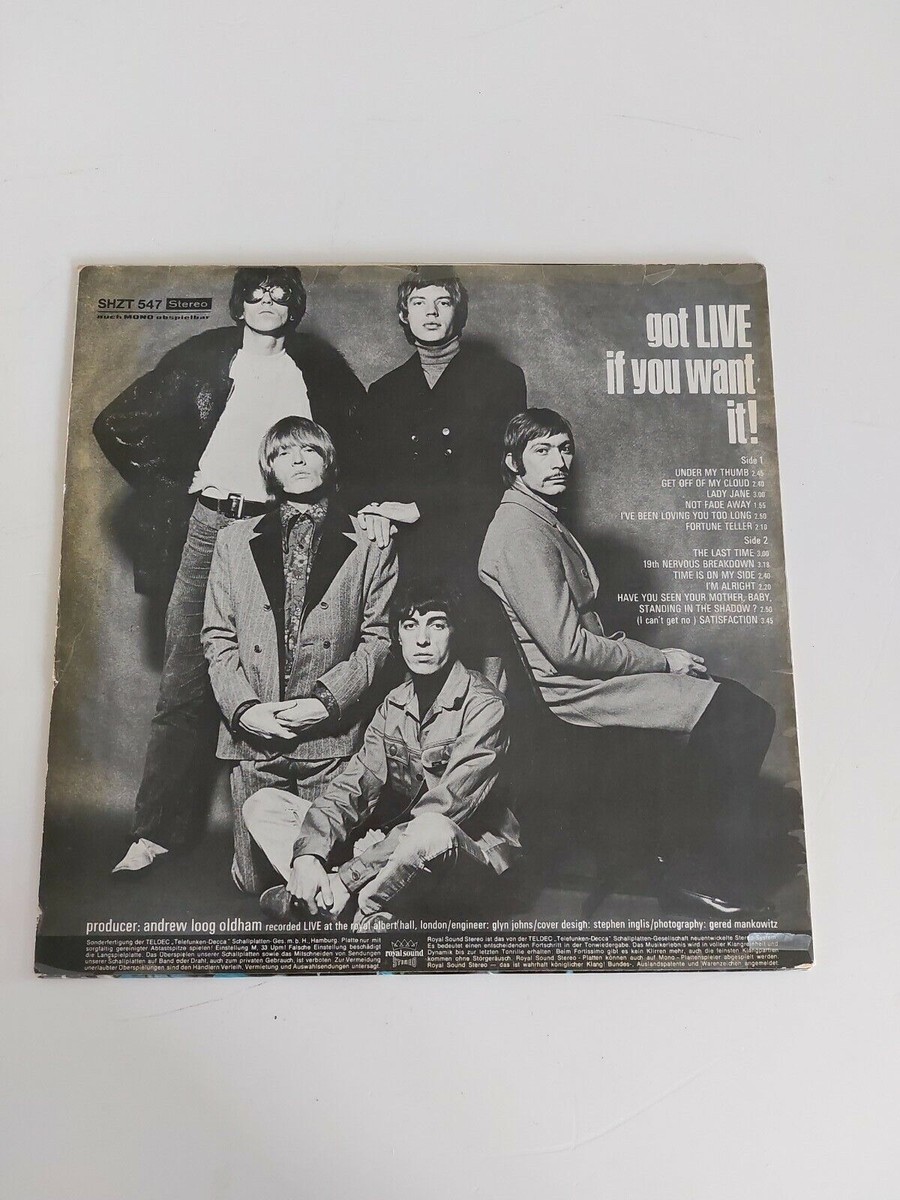 The Rolling Stones – Got Live If You Want It! ( LP HÖR ZU