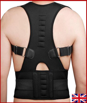 magnetic posture corrector back support belt