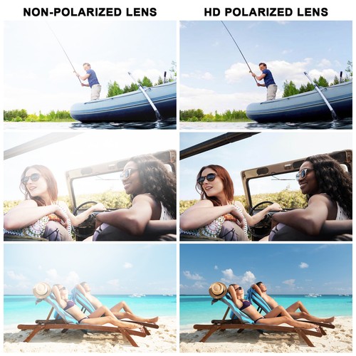 Hawkry Polarized Replacement Lenses for-Oakley Monster Dog Sunglass - Options - Picture 5 of 41