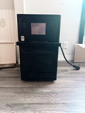 MERRYCHEF eikon E1S Black High-speed electric counter-top oven.