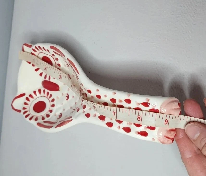 Owl Shaped Spoon Rest HOME Essentials Red - Image 4 of 4