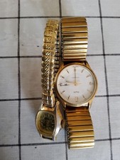 2 Alte Damenuhren,1x MM Automatik Uhr, 1 xLady de Luxe 17 Jewels, Gebraucht