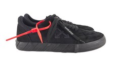Off-White c/o Virgil Abloh Low Vulcanized Sneakers 12 EU 46 Mens Black