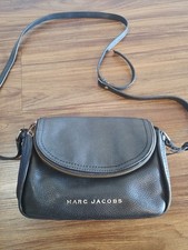Marc Jacobs The Groove Black Pebbled Leather Flap Closure Crossbody *READ/PICS*