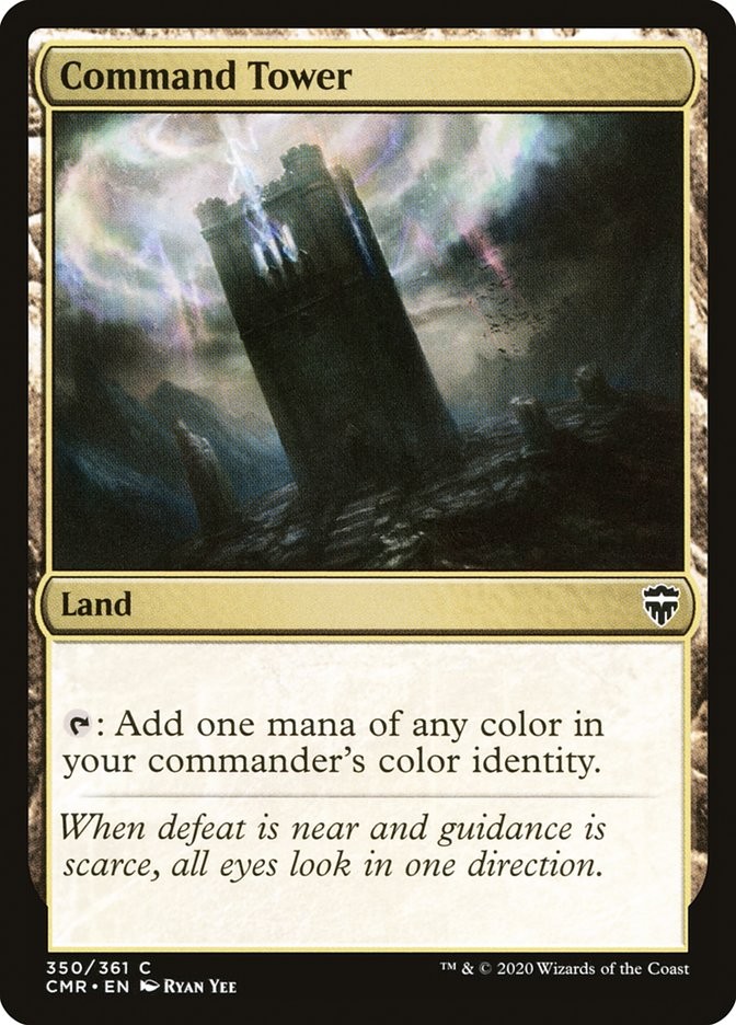 MTG Magic the Gathering Command Tower (350/794) Commander Legends LP