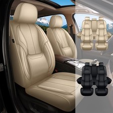 Seat Covers For Honda Pilot 2005-2024 Pu Leather Car Cushion 25 Seats
