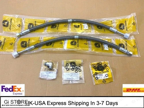 OEM SJ12107 Steering Cylinder Hose Pipe with Fittings For John Deere Tractor