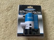 Shoreline Marine 800 GPH Automatic Bilge Pump with Float Switch SL52260 New