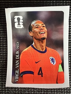  Panini FIFA World Cup 2026 Coca-Cola Sticker - [CC8] Virgil Van Dijk (NED)