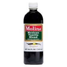 Molina Vanilla Blend 16.6oz (500ml) 16.6 Fl Oz., Brown