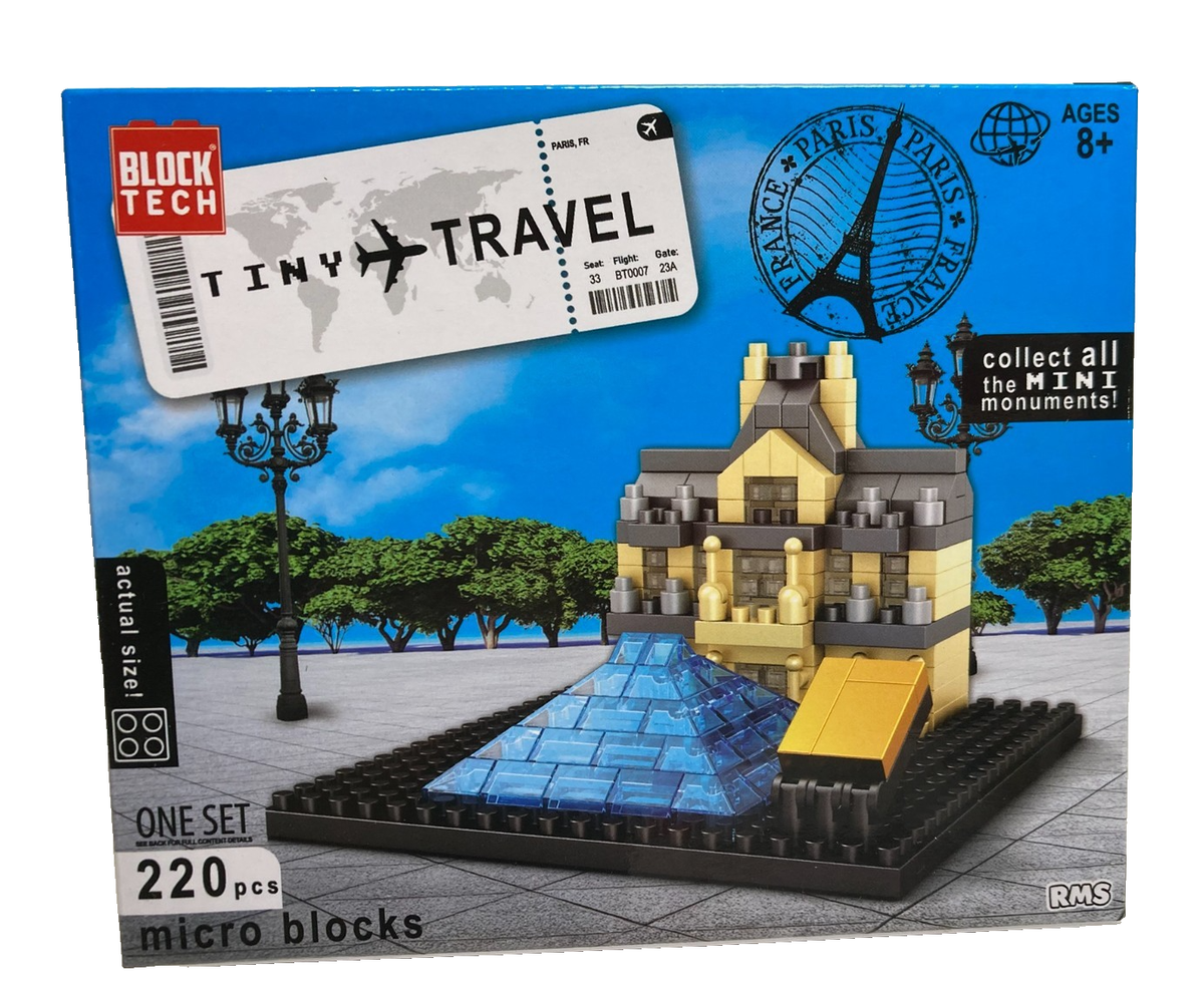 Block Tech Tiny Travel Mini Block Set of 3 Atlantis Chichen Itza