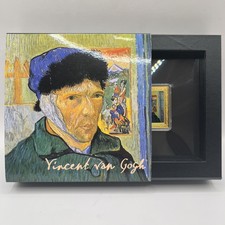 2023 Niue 1oz Fine Silver Coloured Coin - Van Gogh | Bandaged Ear - Poland Mint