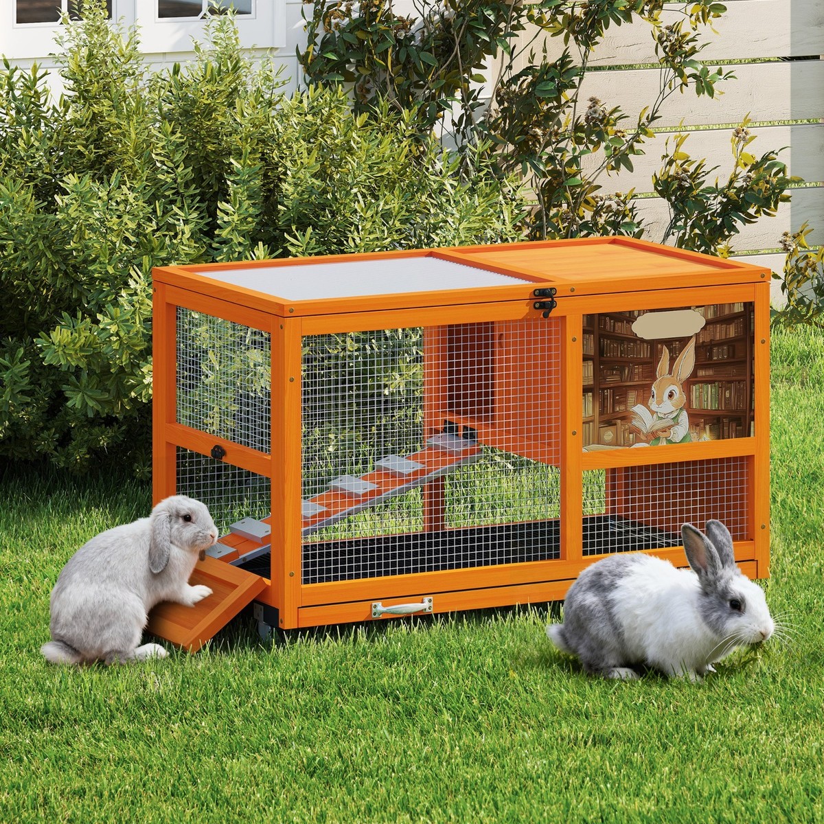 ラビット222 800×1000BLACK5枚 Rabbit Hutch | Miller Manufacturing Company