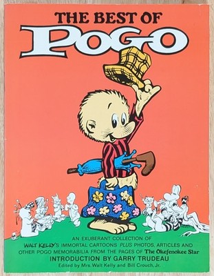 The Best of Pogo by Walt Kelley Large Paperback Very Good Condition