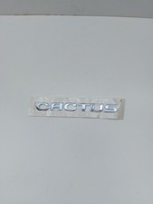 Original Neu Citroen Cactus Heck Emblem Boot Emblem C4 Cactus 2014+ VTi HDi THP