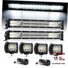 LED Light Bar Kits,2PCS 12Inch 120w Fog Light,4PCS 4Inch 120W 60W LIGHT BAR KIT