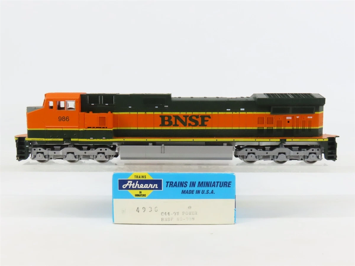 Las mejores ofertas en Plástico Athearn HO BNSF locomotoras para