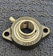 WJB SBLF205-16G: 2-Bolt Flange Block Mounted Bearing, 1" Bore Diameter