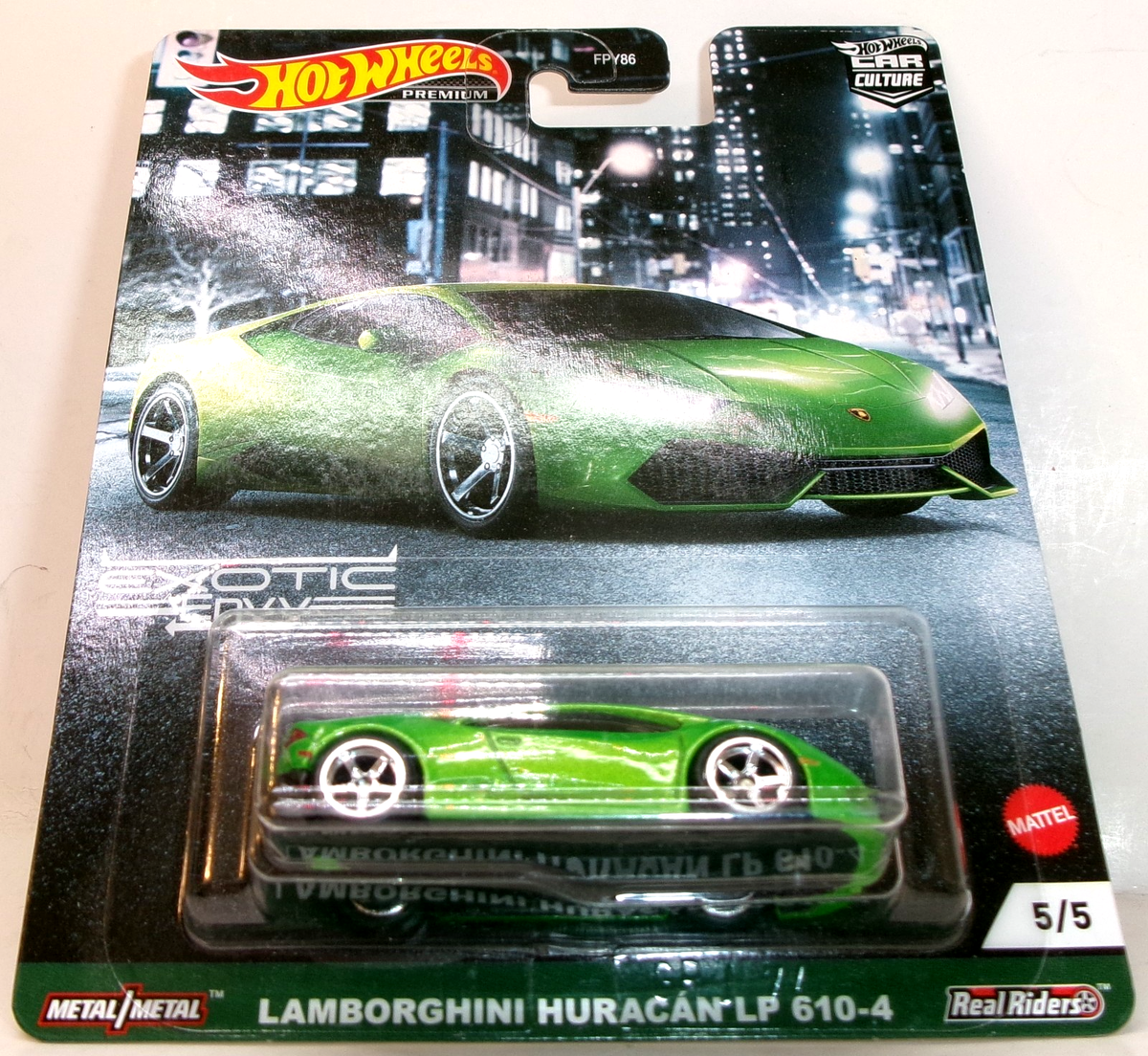 2022 Hot Wheels 1:64 Car Culture Exotic Envy Set Of 5 Cars