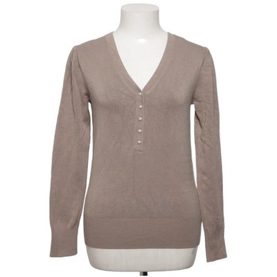 Zara, Strickpullover, Größe: M, Beige, Elasthan/Polyamid/Viskose, Einfarbig #8yI