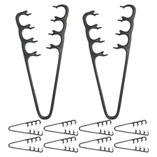  10 Pcs Fluffy Textured Styling Comb Hair for Men Root Volume Men's