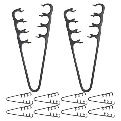  10 Pcs Fluffy Textured Styling Comb Hair for Men Root Volume Men's