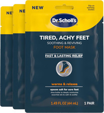 Dr. Scholl's  Tired, Achy Feet Soothing  Reviving Foot 3 3 Count Pack of 1 