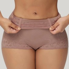 Women's High Waist Body Shaper Tummy Control Butt Lifter Shapewear Briefs