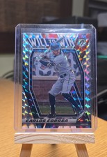 2021 Panini Mosaic - Will to Win Carlos Correa #WTW10 Mosaic Prizm