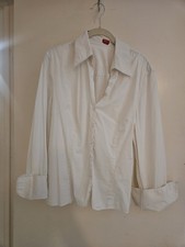 Womens Long Sleeve White Esprit Size Us 11 Fo...