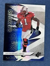 2008 SPx #105 Erin Henderson Maryland Terps /999