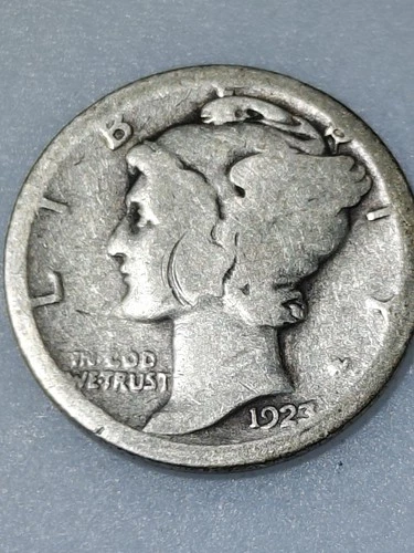 1923 S Mercury Dime 90% Silver Good GD
