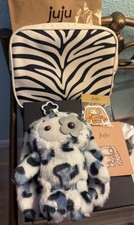 CJ Hendry ANIMAL PRINT Juju PAMMY Keychain Pendant NEW Plush Confirmed SOLD OUT