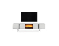 Rtv Sideboard Mit Kamin Tv Fernseher StäNder MöBel Luxus Lowboard 240Cm