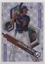 2018 Bowman High Tek Prospects 170/191 Cristian Pache #PHT-CP sp9