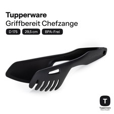 Tupperware Griffbereit Chef-Zange Schwarz Pastazange Nudelzange Zange D 175