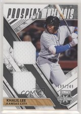 2019 Elite Extra Edition Dual Prospect Materials Black 199/249 Khalil Lee 4z8