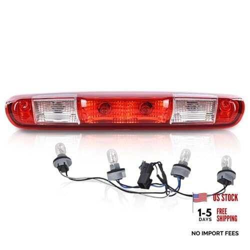 Red & Clear Brake Light Cargo for Chevy Silverado 2007-2014 - Picture 1 of 8