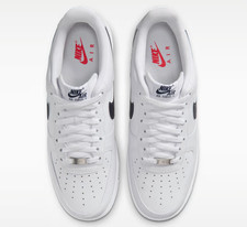 Nike Air Force 1 '07 "USA" White University Red Navy Uomo | Taglia 6 - 15