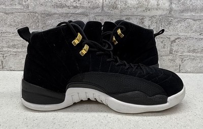 Nike Air Jordan 12 Retro “Reverse Taxi” Black/White Mens Size 11.5