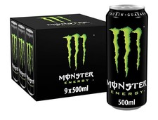 Monster Energy 9 Pack 500ml - 3 Flavours Available