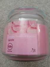 Candied Flowers & Petals scented 11oz Candle in Glass Jar