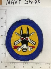 VINTAGE USAF 110th TACTICAL FIGHTER SQUADRON PATCH WITH PHOTO AND NAME TAG