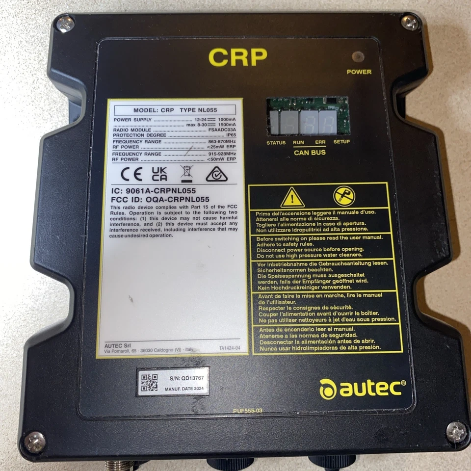 autec CRP  IC:9061A-CRPNL055 - Image 2 of 4