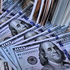 $100 Real Cash (1X) Crisp Blue One Hundred Dollar Bill Series 2009-2021