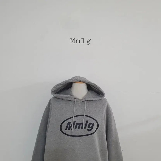 MMLG Gray Big Logo Hoodie, Size M, New